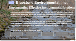 Desktop Screenshot of bluestoneenv.com